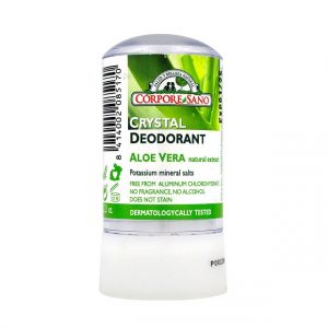 DESODORANTE CRISTAL POTASSIUM ALOE VERA (60 GR)