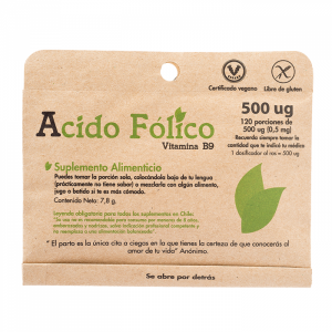 ÁCIDO FÓLICO EN POLVO (7,8GR)