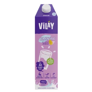 LECHE VEGETAL DE ALMENDRAS ORIGINAL VILAY 1 LITRO