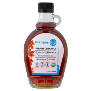 JARABE DE MAPLE ORGÁNICO MANARE 250 ML
