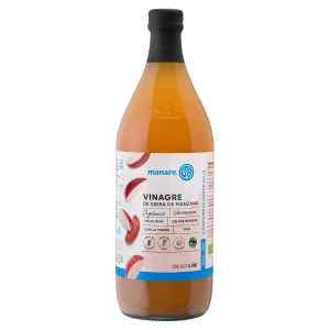 VINAGRE DE MANZANA ORGANICO MANARE 1 LT