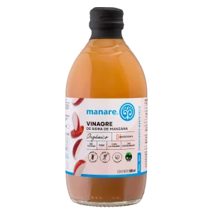 VINAGRE DE MANZANA ORGANICO MANARE 500 ML