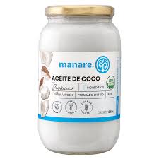ACEITE DE COCO EXTRA VIRGEN ORGANICO MANARE 1 LITRO