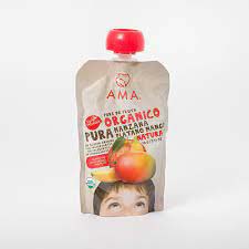 PURE ORGANICO MANZANA PLATANO MANGO AMA 90GR