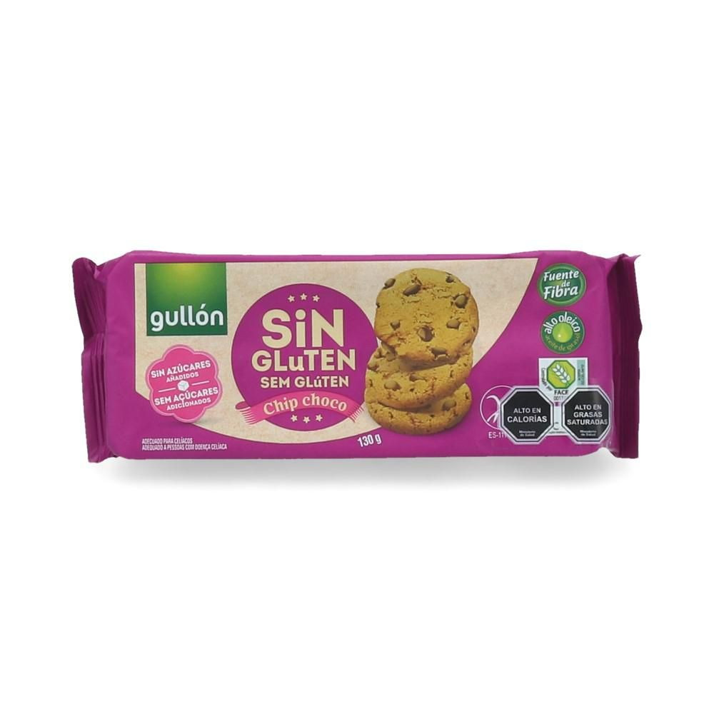 Galletas Chip Choco Sin gluten 130 gr - Gullón