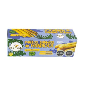 PALITOS SALADOS DE MANDIOCA SABOR ALBAHACA BOA VIDA 40 GR