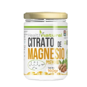 CITRATO DE MAGNESIO HEALTH NATURAL EN POLVO 160 GR