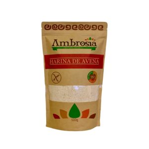HARINA DE AVENA INTEGRAL AMBROSIA  500GR