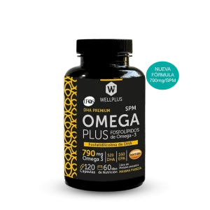 OMEGA PLUS WELLPLUS 790 MG 	120 CAPSULAS