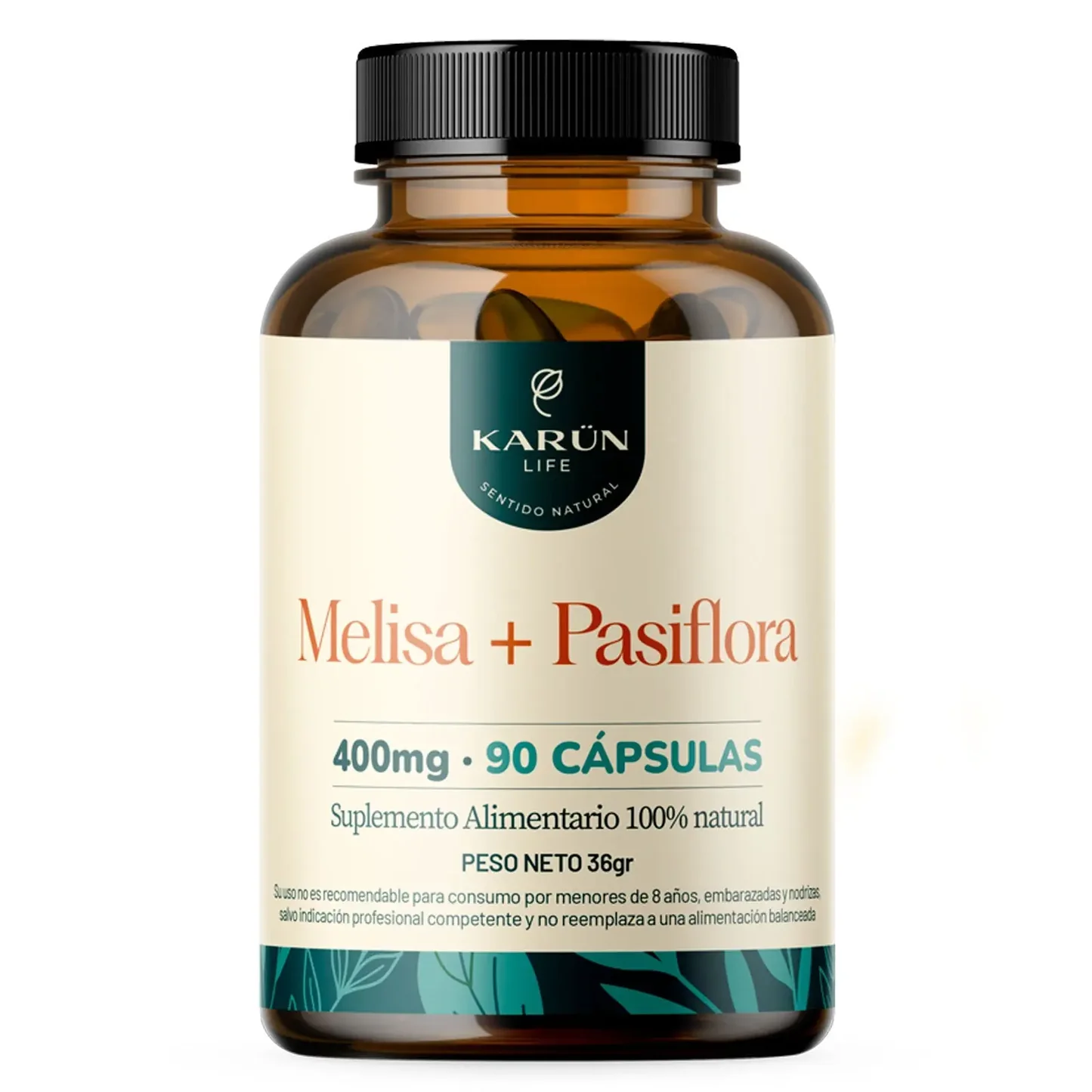 MELISA + PASIFLORA 550MG 90CAP KARUN
