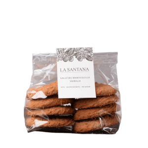 GALLETAS MANTEQUILLA VAINILLA LA SANTANA